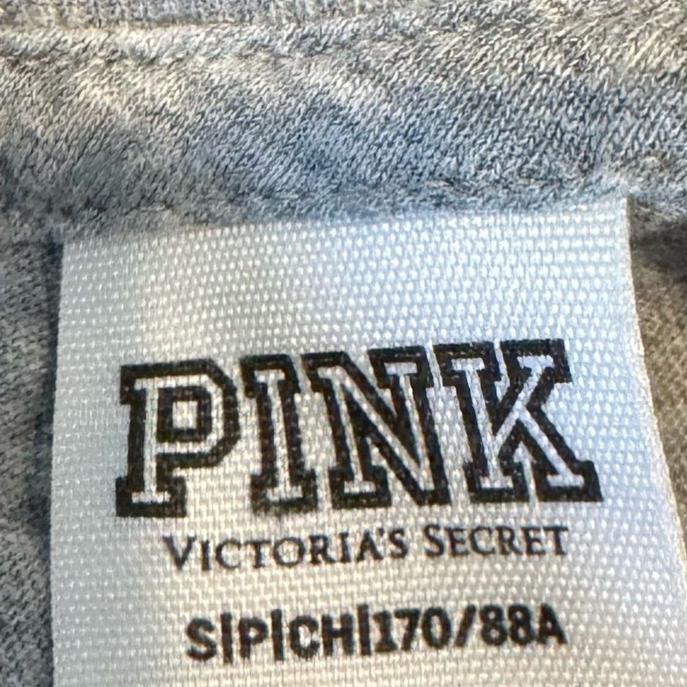 Victoria's Secret PINK “LOVE PINK” Sequin Patriotic Long-Sleeve Tee. Size Small - Picture 10 of 13